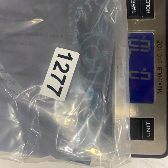 Maggie Barnes Sheer Button-Up Tunic Top Womens 2X 22/24W Colorful Purple Blue Ar - Picture 9 of 9